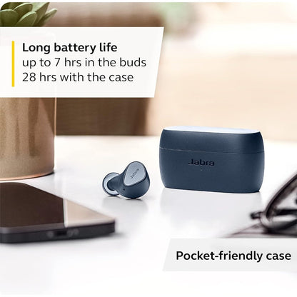 Jabra, Elite 3 Navy True Wireless Earbuds