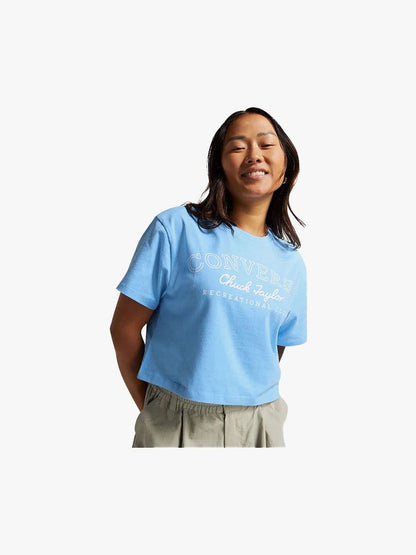 CONVERSE RETRO CHUCK CROPPED TEE