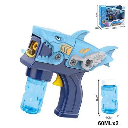 Cool Gift, Automatic Bubble Gun Toys, Shark