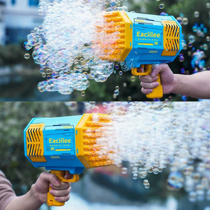 Cool Gift, Electric Bubble Gun, 69 Holes, Available in Different Colors
