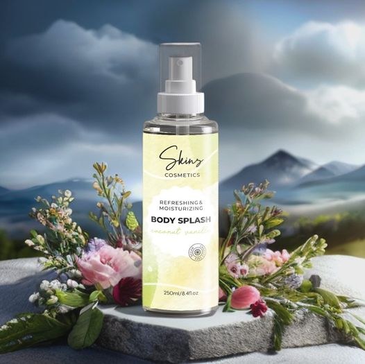 Skins, Body Splash Coconut Vanilla 250 Ml