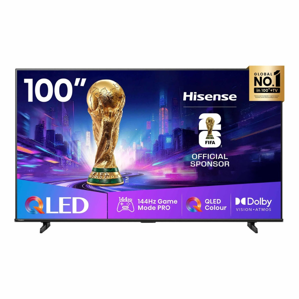 Hisense 100Q7Q 144Hz 4K QLED Gaming TV, 100Q7Q