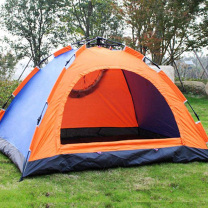 Cool Gift, 3-4 Person Polyester Waterproof Instant Pop-Up Camping Tent