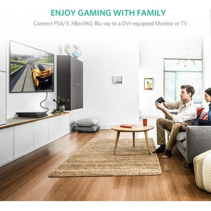 Ugreen, Full Hd Hdmi To Dvi Cable, Premium Quality, Durable Design & Excellent Flexibility Ugreen Hd106 - 11150 - 10137