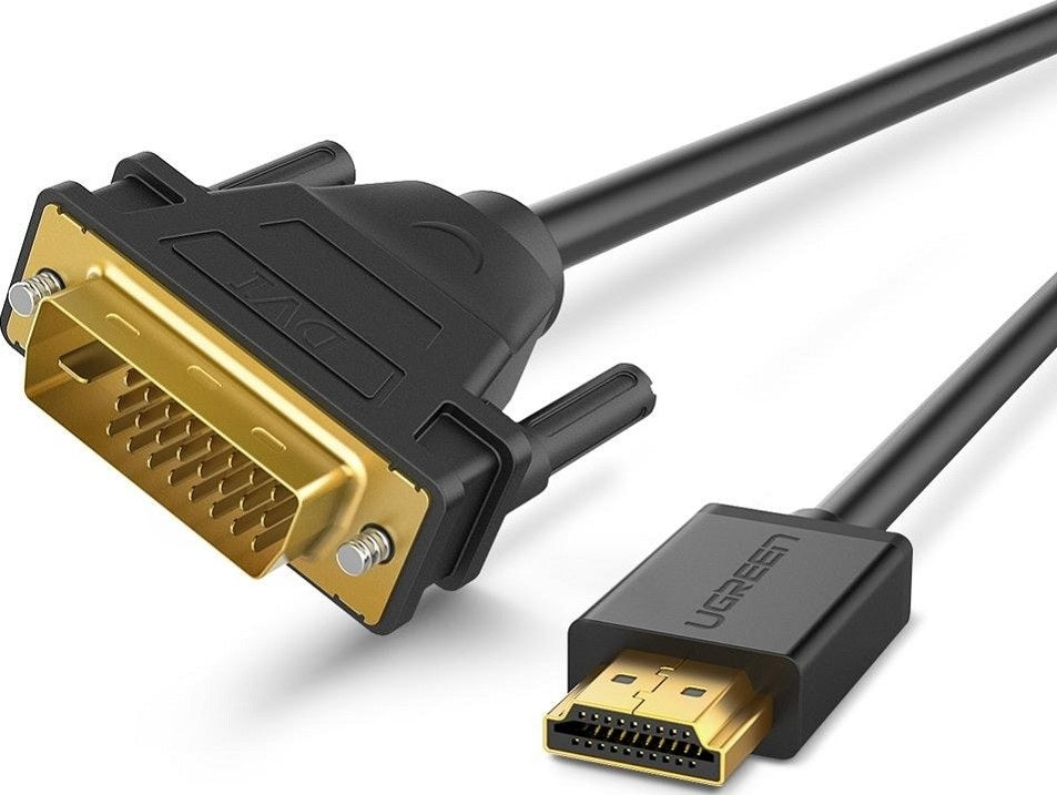 Ugreen, Full Hd Hdmi To Dvi Cable, Premium Quality, Durable Design & Excellent Flexibility Ugreen Hd106 - 11150 - 10137