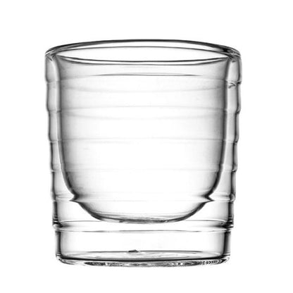 Cool Gift, Clear Insulated Double Wall Cup Heat-resistant, Available in Different Sizes