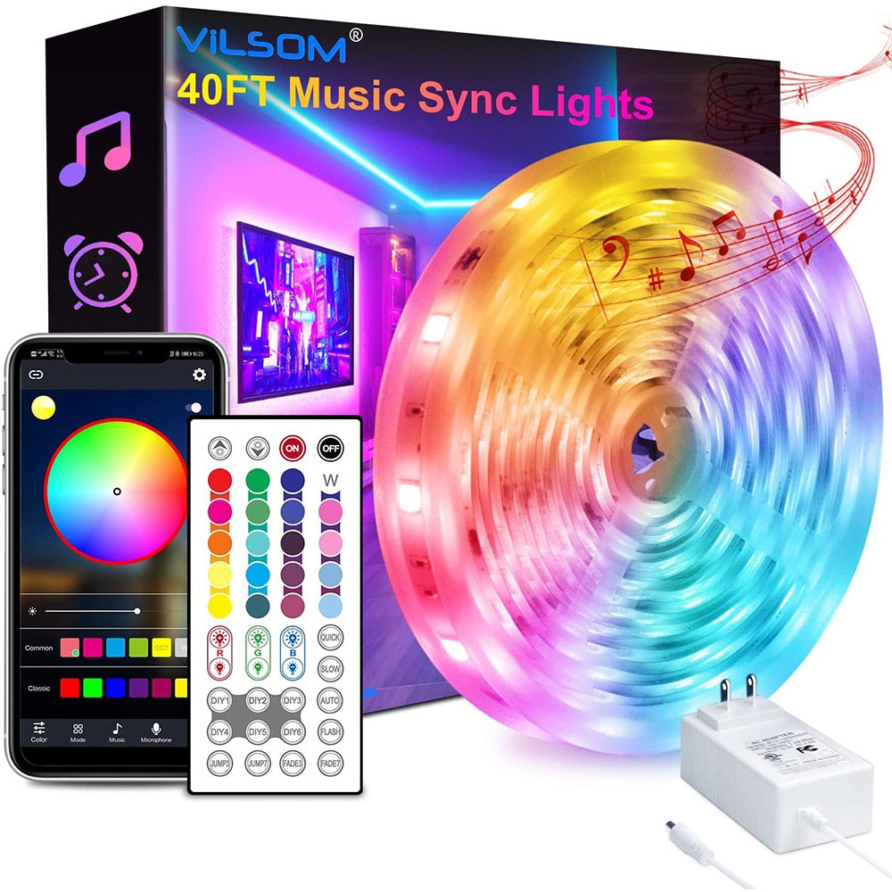 Cool Gift, LED Strip Lights with APP and Remote Control, Available in Different Sizes
