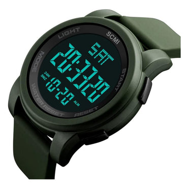 Cool Gift, Silicone Sport Digital Men Watch Waterproof LED 24-1, Available in Different Colors