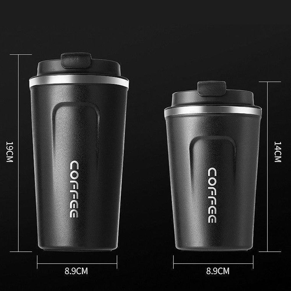 Cool Gift, Travel Coffee Mug with Temperature Display, Available in Different Sizes & Colors