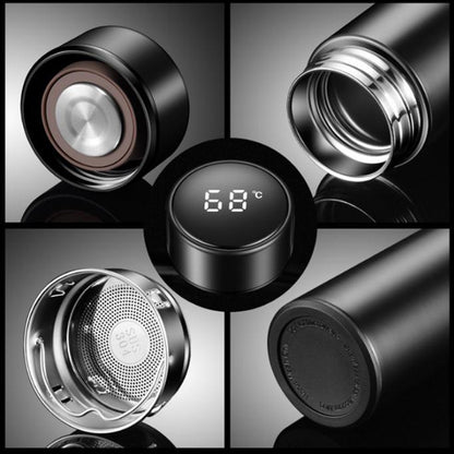 Cool Gift, Hot & Cold Smart Vacuum Thermos LED Temperature Display, Available in Different Colors