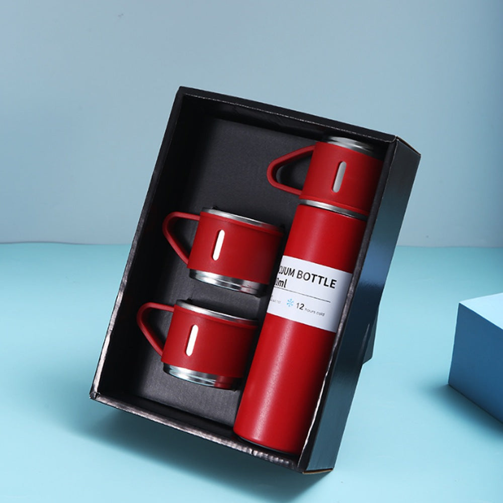 Cool Gifty, Double Wall Thermos Vacuum Set, Available in Different Colors