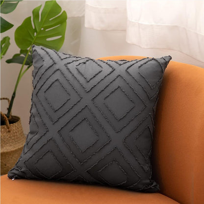 Cool Gift, Soft Soild Decorative Square Throw Pillow Hk002, Available in Different Colors