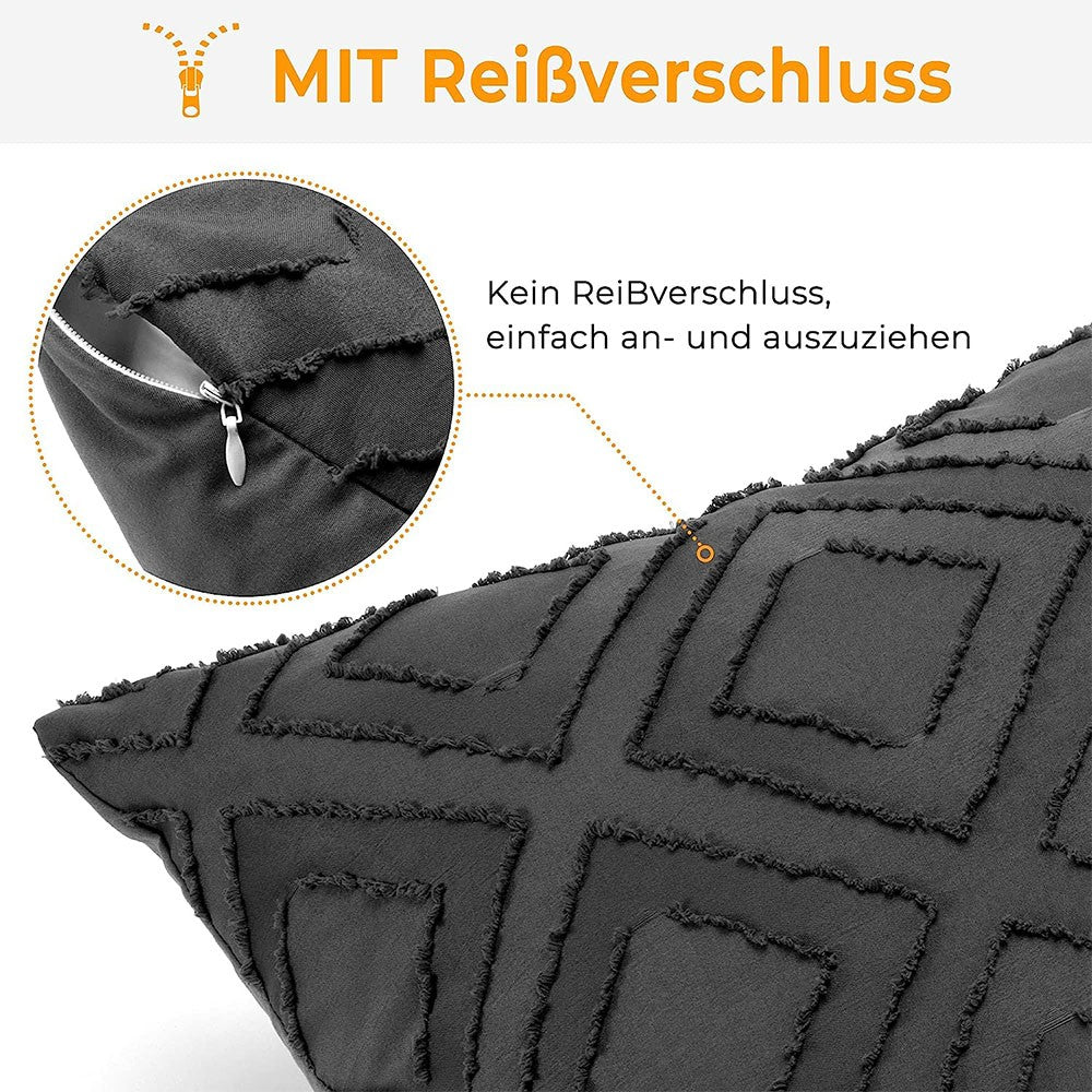 Cool Gift, Soft Soild Decorative Square Throw Pillow Hk002, Available in Different Colors