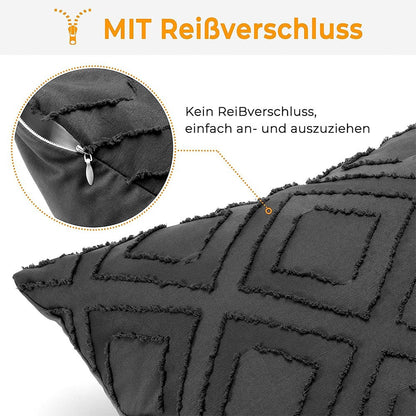 Cool Gift, Soft Soild Decorative Square Throw Pillow Hk002, Available in Different Colors