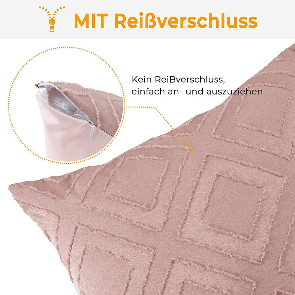 Cool Gift, Soft Soild Decorative Square Throw Pillow Hk002, Available in Different Colors