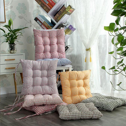 Cool Gift, Cotton Chair Cushions 40 X 40 Cm Pillow With Soft Laces, Available in Different Colors