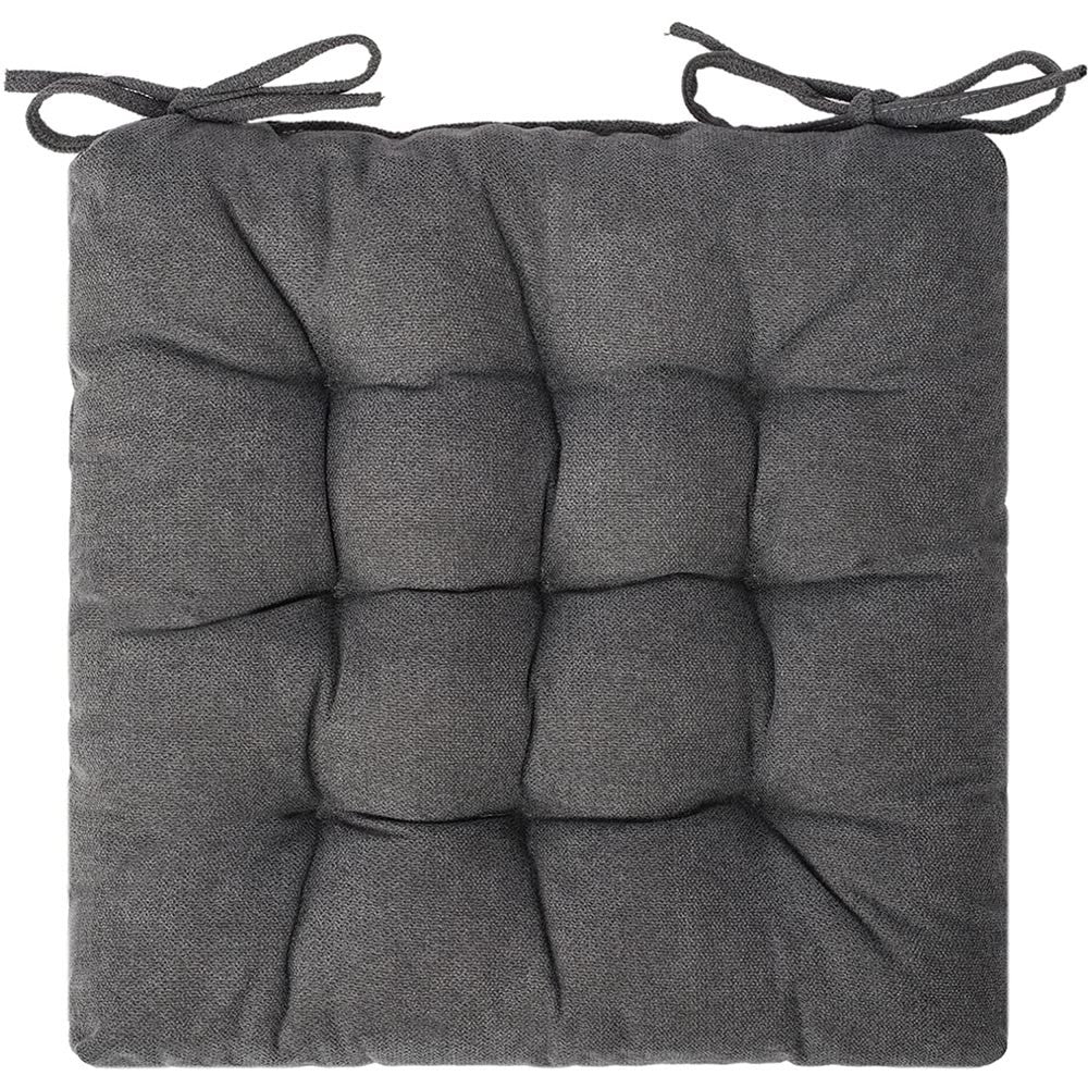 Cool Gift, Faux Linen Chair Cushions 40 X 40 Cm Pillow With Soft Laces Sp088, Available in Different Colors