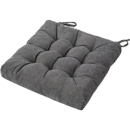 Cool Gift, Faux Linen Chair Cushions 40 X 40 Cm Pillow With Soft Laces Sp088, Available in Different Colors