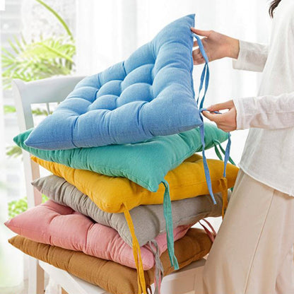 Cool Gift, Chair Cushions 40 X 40 Cm Pillow With Soft Laces Sp026, Available in Different Colors