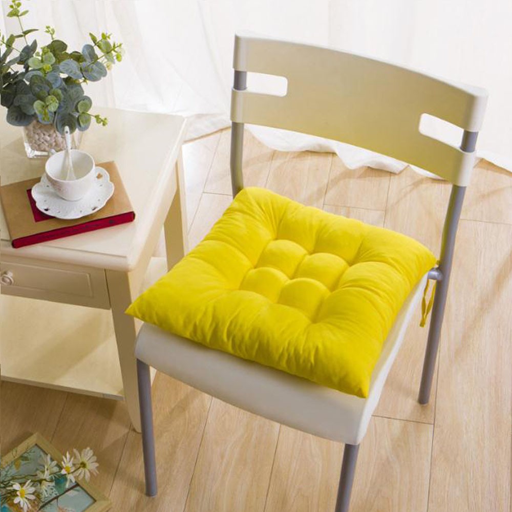 Cool Gift, Chair Cushions 40 X 40 Cm Pillow With Soft Laces Sp026, Available in Different Colors