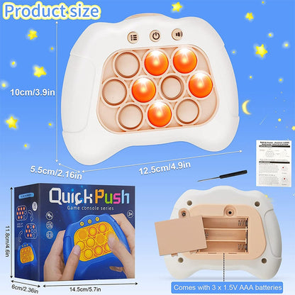 Cool Gift, Pop Quick Push Game Console, Available in Different Colors