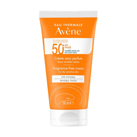 Avene, Ecran Solaire Frangrance Free Cream Spf50+ 50 Ml