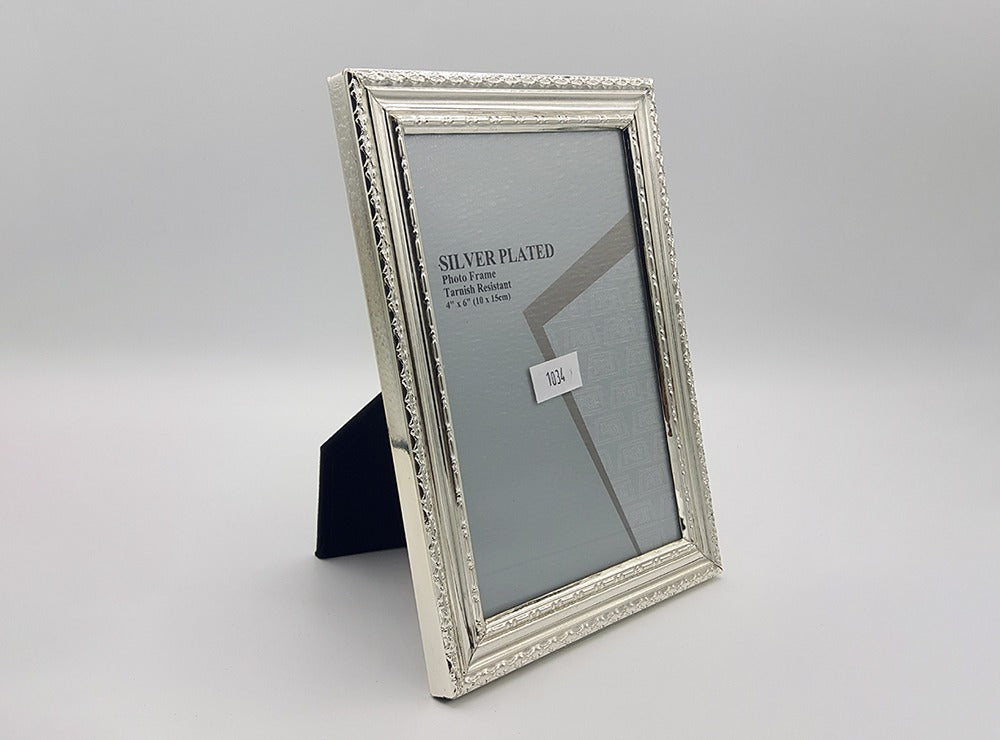 Silver Plated Photo Frame 10 × 15 cm