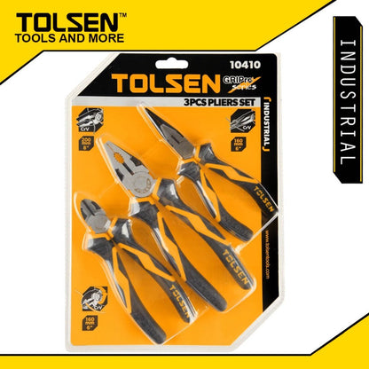 Tolsen, Industrial Pliers Set 3pcs