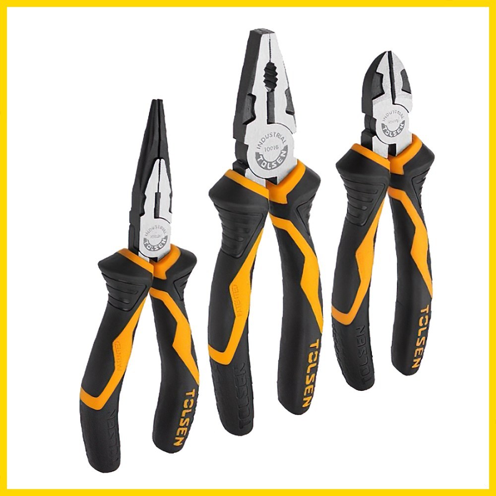 Tolsen, Industrial Pliers Set 3pcs
