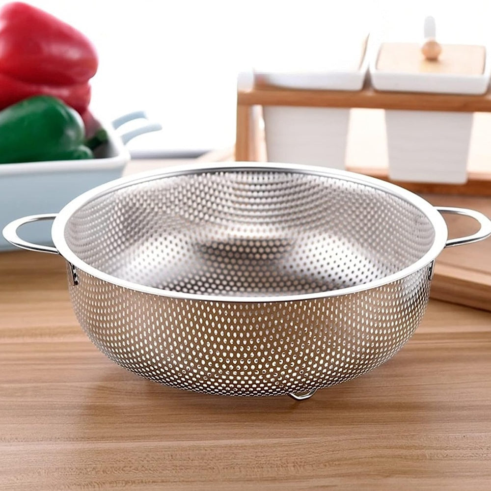 Cool Gift, Vegetable Strainer Stainless Steel Colander with HandleCool Gift,, Available in Different Sizes