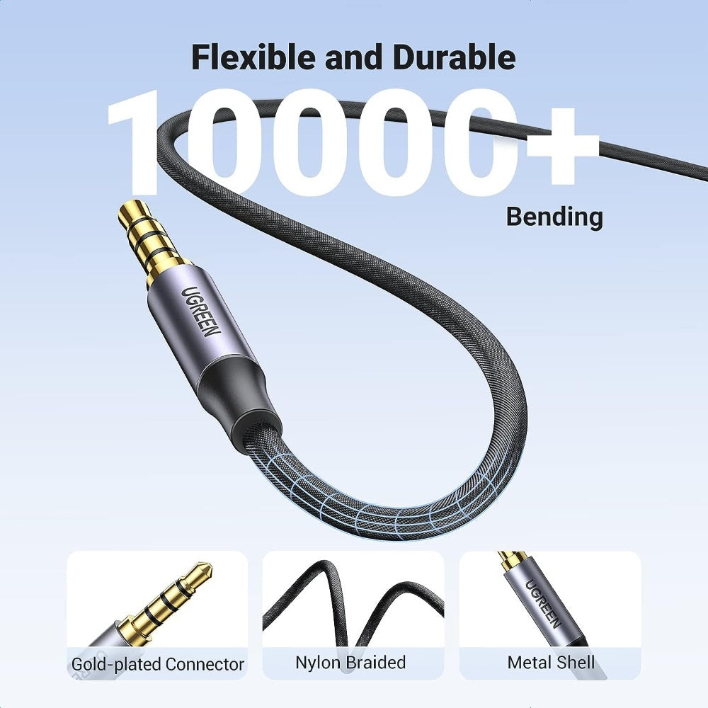 Ugreen, 3.5Mm Male To 3.5Mm Male Audio Mic 1M Cable Ugreen Av183 - 10648