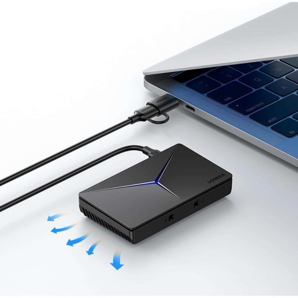 Ugreen, Hdmi Video Capture Device: 4K 60Fps Livestream Capture Ugreen Cm410 - 10936