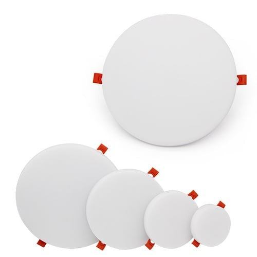 Semco Led Down Light 10W 90*32 Round Bordeless color Warm/daylight/Natural White