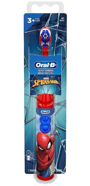 Oral-B, Pro Battery Kids Toothbrush Spiderman 3+