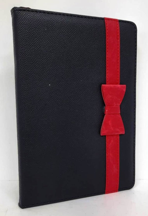 Mascube, Notebook A5 Lined Black With Ribbon Red 120 Sheets-80Gr #Cpnb07-05, Available in Different Colors