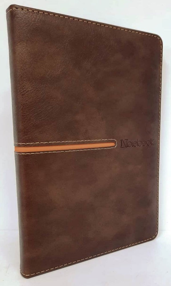 Mascube, Leather Notebook A5 Lined 120 Sheets-80Gr #Cpnb07-07, Available in Different Colors