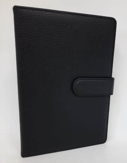 Mascube, Leather Notebook A5 Lined W/Pen Holder 120 Sheets-80Gr #Cpnb07-08, Available in Different Colors