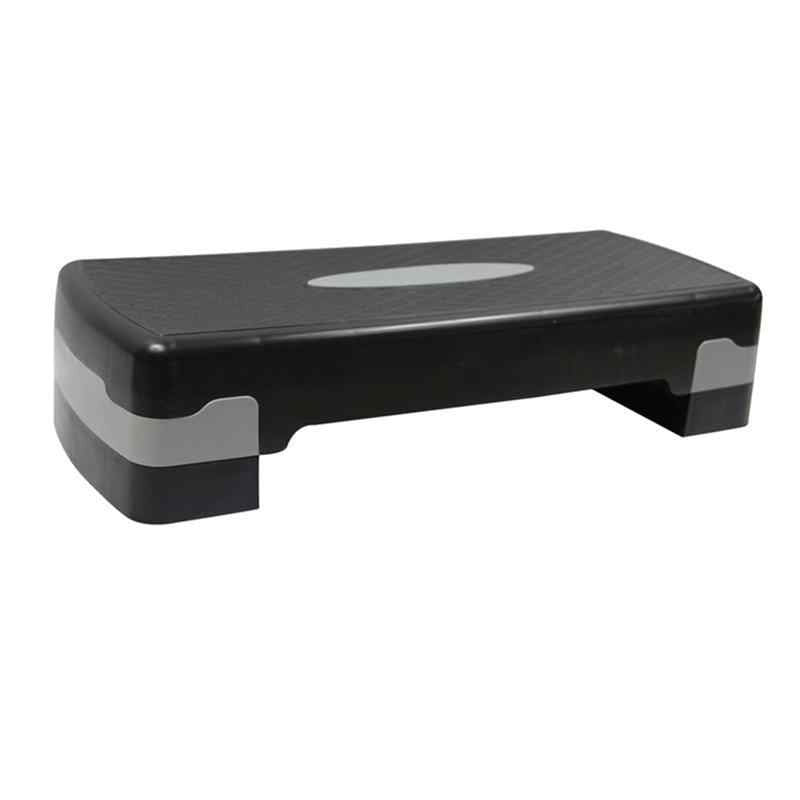 Sports Yours, Fitness Aerobic Step Adjustable Black & Grey