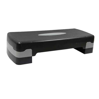 Sports Yours, Fitness Aerobic Step Adjustable Black & Grey