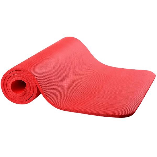 Iron Body, Fitness Exercise Mat Premium Red 1.5 cm