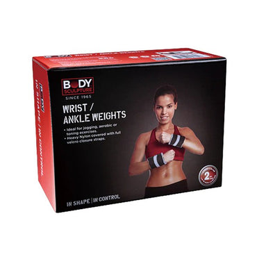 Body Sculpture, Softway Wrist/Ankle Weights 0.9 Kg (2 X 0.45 Kg)