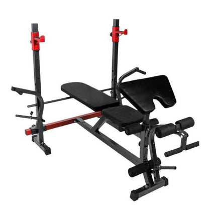 Bodyfit, Weight Lifting Gym Fitness Multi Function Bench Press Situp - (Weight plates not included)