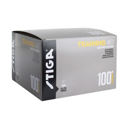 Stiga, Training 40+ 100-Pack Table Tennis Balls White