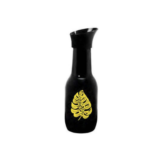 Herevin, Glossy Black Bottle 1Lt Yellow, 111653-139Y