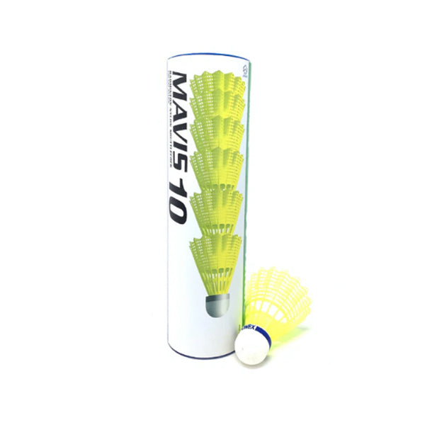 Yonex, Mavis 10 Nylon Badminton Shuttlecock Tube Of 6 Pcs, Available In Different Colors