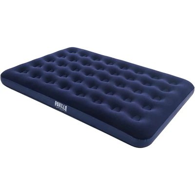 Best way, Pavillo King Double Airbed Blue - 2.03M X 1.83M X 22Cm