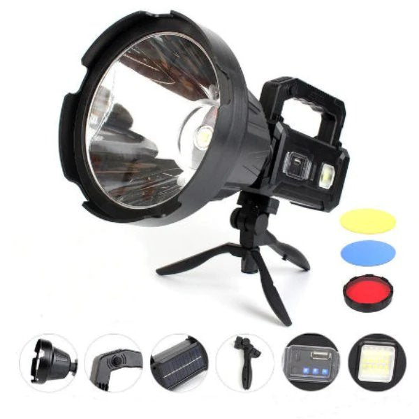 Multi-Function Portable Searchlight With Power Bank
