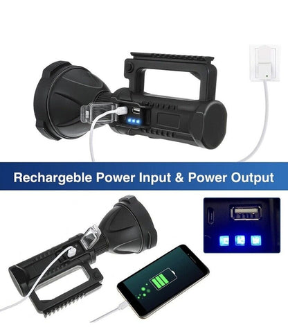 Sports Yours, Multi-function Portable Searchlight with Power Bank - 591