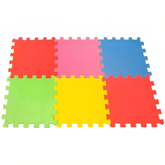 BodyFit, BodyFit Puzzle Mat Set Of 6 Pieces Mixed Colors 60x60x1.25cm