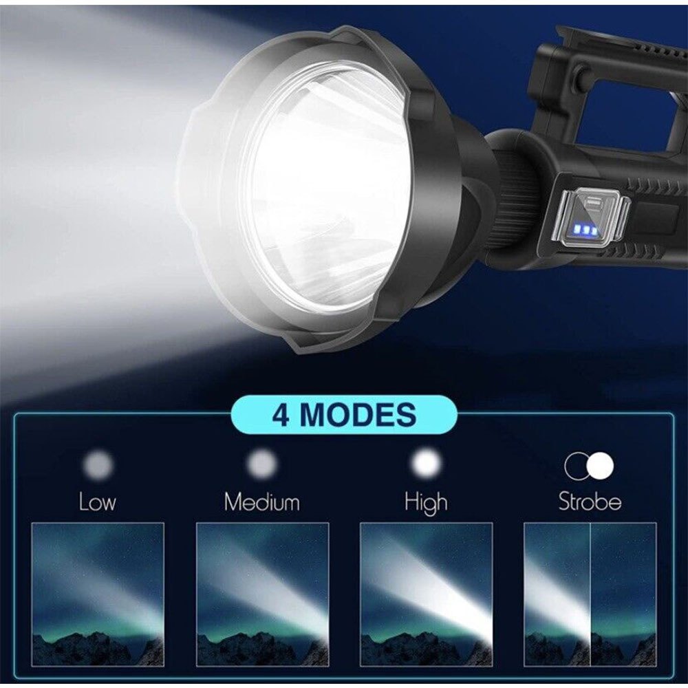 Sports Yours, Multi-function Portable Searchlight with Power Bank - 590